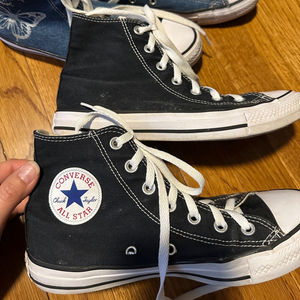 Black Converse All Star High Top